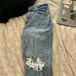 90s curve love Abercrombie jeans